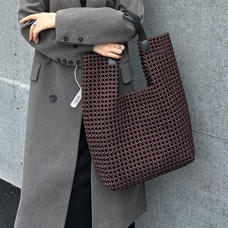 Luxury Bags Sales - 2025 Luxe Hol Geweven Grote Capaciteit
