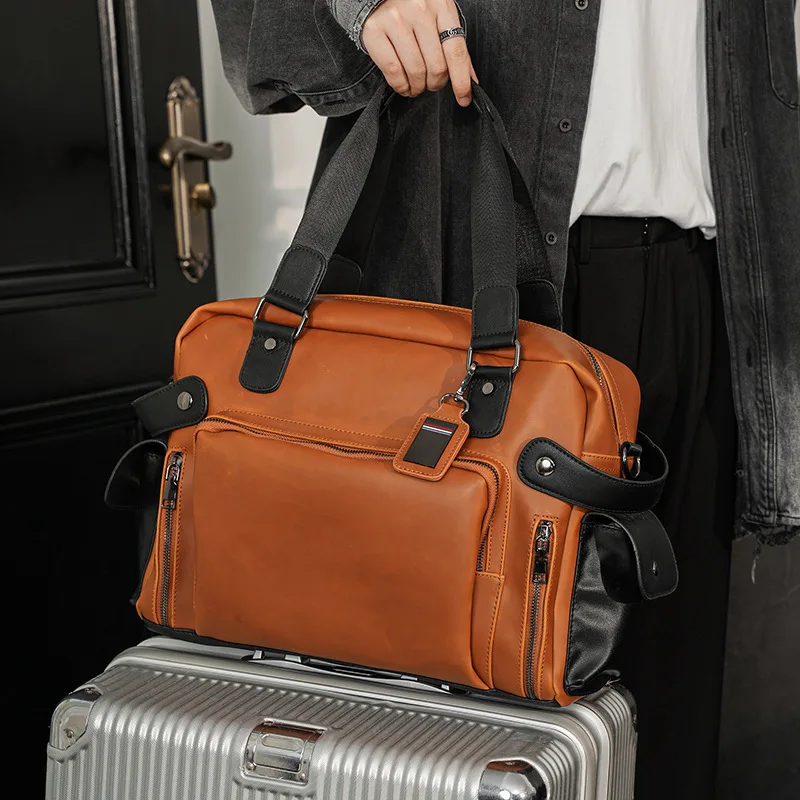 Luxury Bags Office - Trendy heren schoudertas Retro luxe Crazy