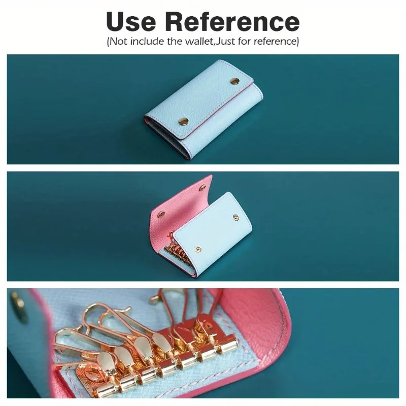 1 ST Portemonnee Sleutel Rij 6 - Key Holder Leather Pouch recensie en prijs