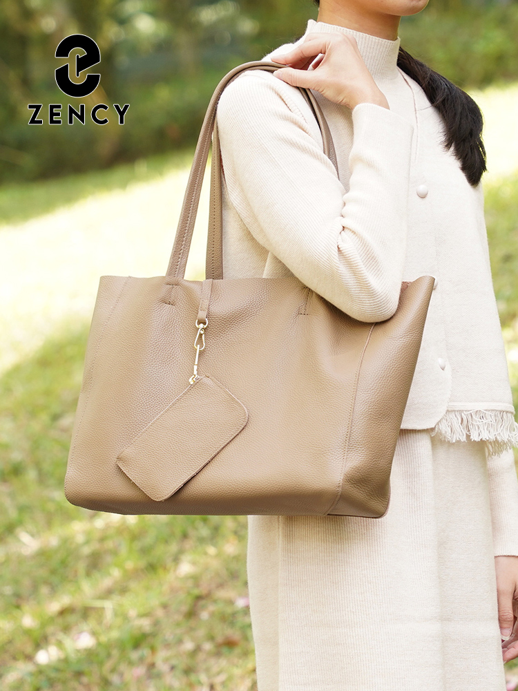 Zency Echt Lederen Grote Tote  - Luxury Bags Office recensie en prijs